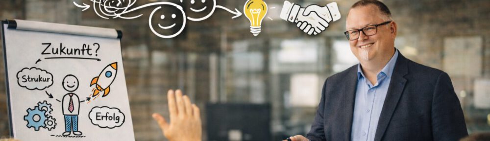 Moderation von Organisationsentwicklung bedeutet zuhören, ordnen und den nächsten sinnvollen Schritt sichtbar machen.